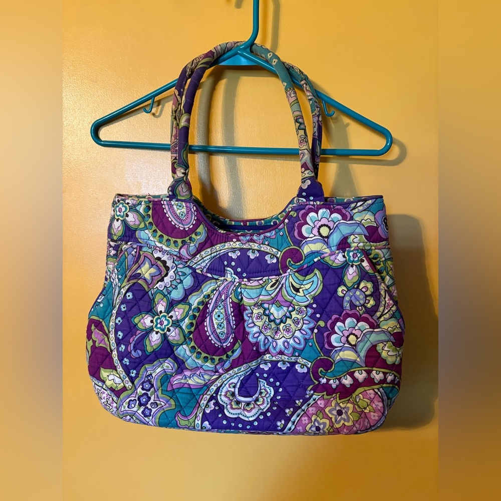 Vera Bradley Glenna in Heather shoulder bag